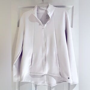 Apana Active Jacket Full Zip- White -XL
